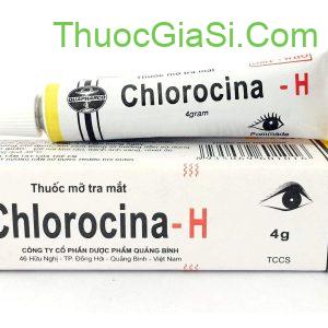 Thuốc mỡ tra mắt Chlorocina-H tuýp 4g