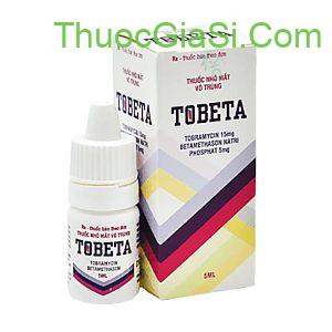 TOBETA 5ml điều trị viêm ngứa mắt, đau mắt đỏ