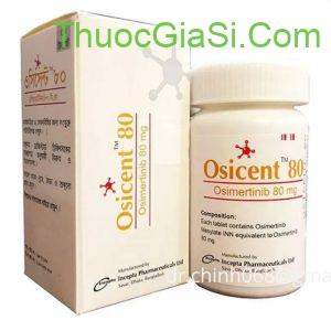 Thuốc Osicent 80 (Osimertinib 80mg) H/30v điều trị ung thư phổi
