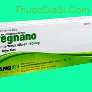 Pegnano (Peginterferon 180 mcg) điều trị viêm gan B, C mạn tính