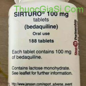SIRTURO 100mg (Bedaquiline 100) điều trị lao phổi (MDR-TB)