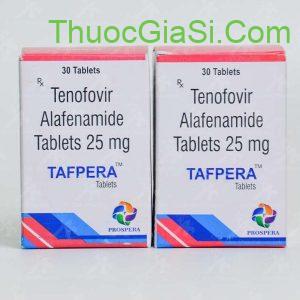 Thuốc TAFPERA 25mg Prospera H30/v điều trị bệnh viêm gan B mạn tính