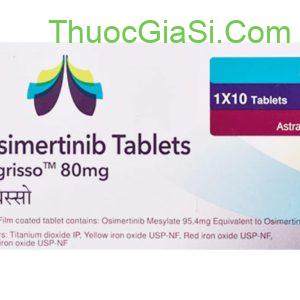 Tagrisso 80mg ASTRAZENECA (Osimertinib Mesylate Tablets) điều trị ung thư phổi