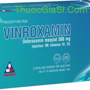Vinroxamin (Deferoxamine mesylat 500mg) Vinphaco