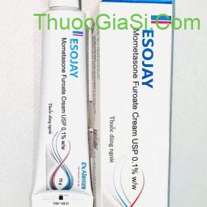 Esojay 15g (Mometasone Furoate Cream USP 0.1%) điều trị viêm da cơ địa