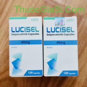 Lucisel 40mg điều trị ung thư phổi, tuyến giáp