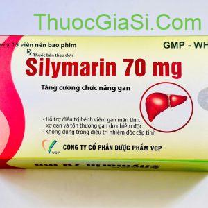 Silymarin 70mg VCP điều trị viêm gan mạn tính, xơ gan