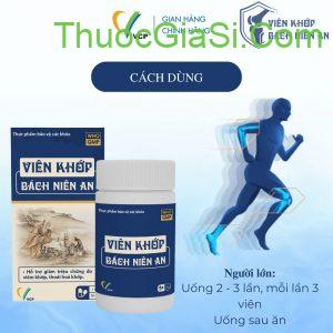 Viên khớp Bách Niên An VCP hộp 60 viên