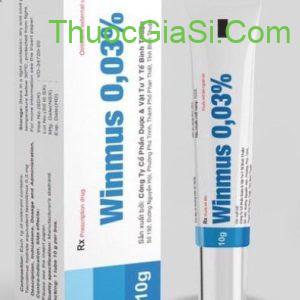 Winmus 0.03 (Tacrolimus 0.03%)  điều trị chàm thể tạng, viêm da cơ địa