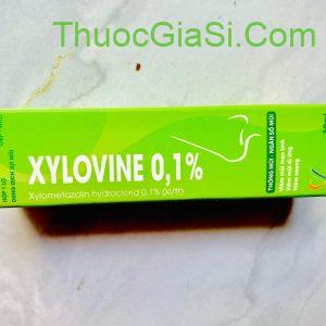 Xylovine 0.1% 10ml điều trị viêm mũi, nghẹt mũi, dị ứng mũi