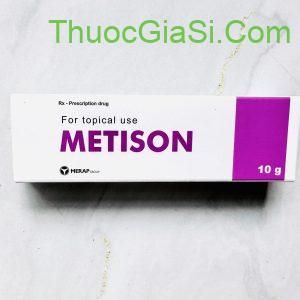 Kem bôi METISON cream 10g điều trị viêm ngứa, nấm da, hắc lào, lang ben, viêm da cơ địa