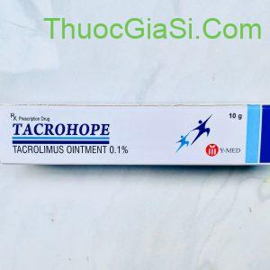 Thuốc mỡ Tacrohope Tacrolimus Ointment 0.1% Allegen điều trị viêm da cơ địa, vảy nến (10g)