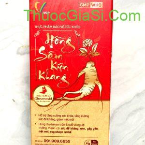 Hồng Sâm Kiện Khang VCP 60v bồi bổ cơ thể, nâng cao sức đề kháng