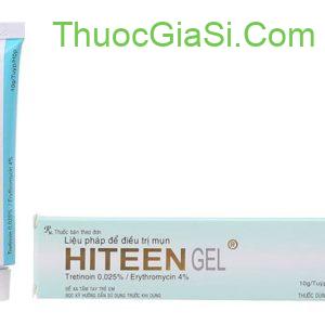 HITEEN GEL trị mụn viêm, mụn thâm, mụn mủ, mụn trứng cá