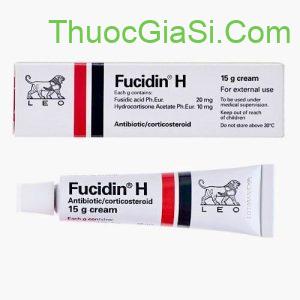 Fucidin H LEO điều trị viêm da cơ địa, mẩn đỏ, chàm sữa, dị ứng da, côn trùng cắn (15g)
