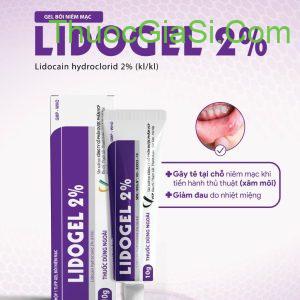Lidogel 2% VCP (Lidocain hydroclorid 2%.) gây tê, giảm đau