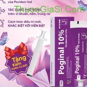 Poginal 10% (Povidon iod 10%) điều trị viêm nhiễm âm đạo