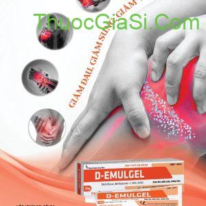 D-EMULGEL VCP Giảm đau nhức, chống sưng viêm hiệu quả
