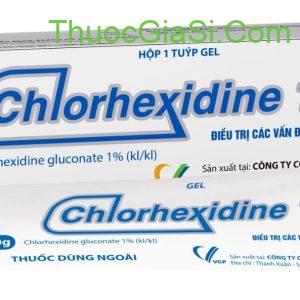 CHLORHEXIDINE 1% VCP tuýp 20g điều trị nhiễm khuẩn răng miệng, sát trùng răng miệng, viêm nướu