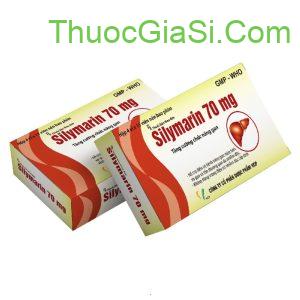Silymarin 70mg VCP điều trị bệnh xơ gan, viêm gan mạn tính, giải độc gan, tăng cường chức năng gan