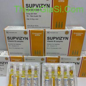 Supvizyn HẢI DƯƠNG HDPHARMA (10 ống x 2ml) điều trị cho người bị thiếu vitamin nhóm B