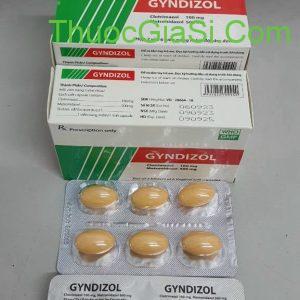 Gyndizol Hà Tây kháng nấm 12 viên đặt âm đạo