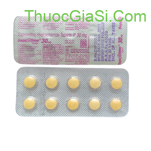 DAPOXITIME (Dapoxetine 30) - Thuốc trị xuất tinh sớm cho nam giới - hộp 1 vỉ x 4 viên 1 Dapoxitime 30
