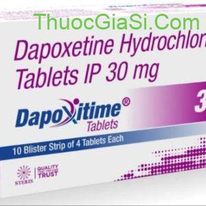DAPOXITIME (Dapoxetine 30) - Thuốc trị xuất tinh sớm cho nam giới - hộp 1 vỉ x 4 viên 2 Dapoxitime 30 mg