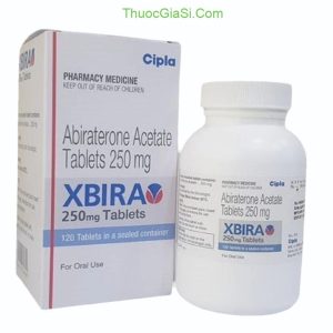 Xbira 250mg Cipla | Xbira giá bao nhiêu? Thuốc ung thư tuyến tiền liệt Abiraterone