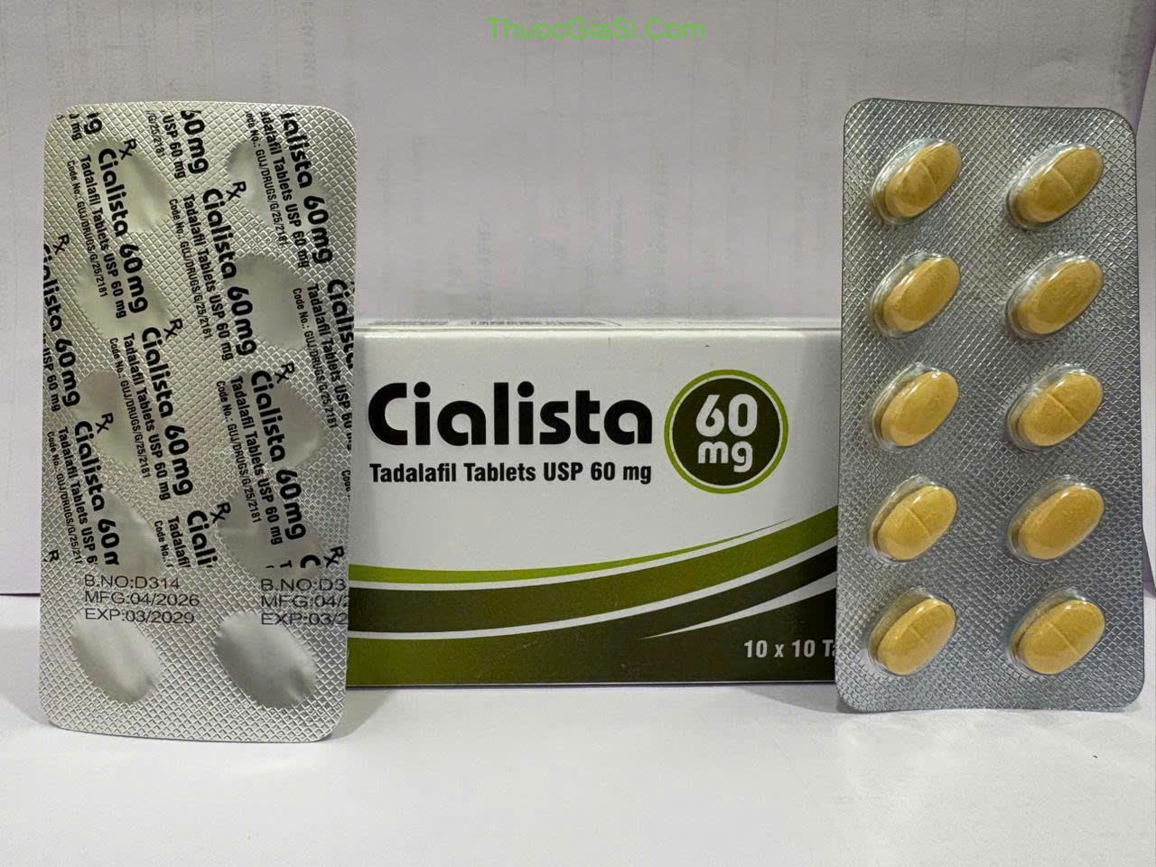 Cialista 60 thuốc trị rối loạn cương dương|tuocgiasi.com