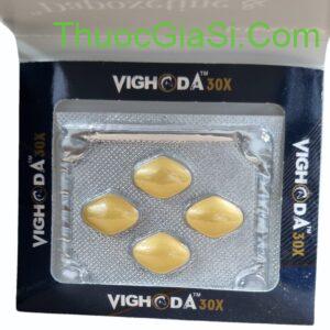 Vighoda 30X (Dapoxetine & Sildenafil Tablets) - thuốc trị rối loạn cương dương và xuất tinh sớm 1 vighda30, thuốc trị rlcd và xts